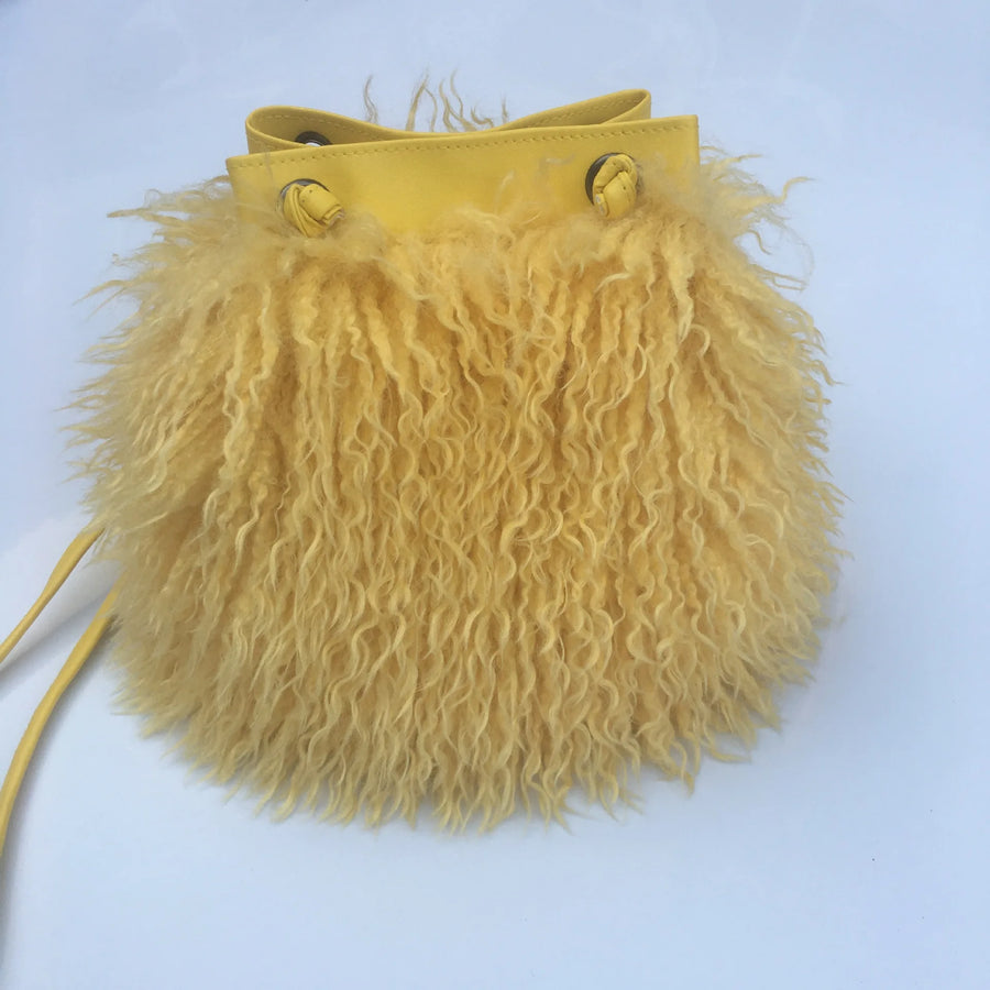 Wholesale Long Faux Fur Wool Shawl Accessory