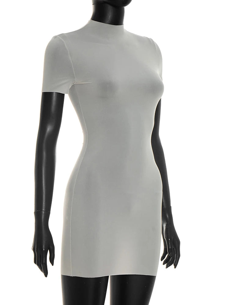 Joskaa Short Sleeve Bodycon Mini Dress - mini dress image 3
