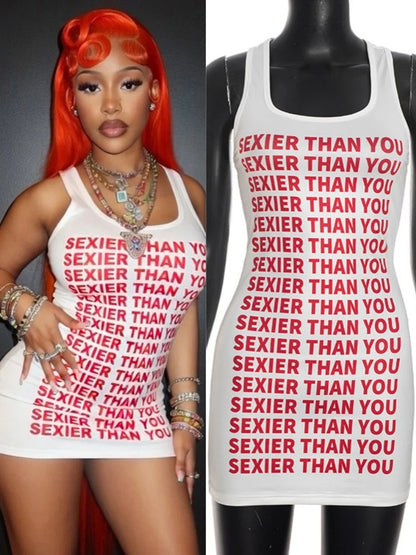 Women's Sleeveless Bodycon Mini Dress - Additional View 8