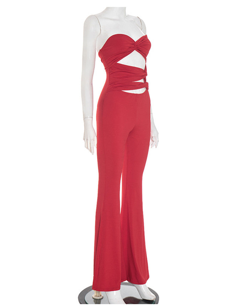 Joskaa Backless Strapless Bodycon Romper - romper image 3