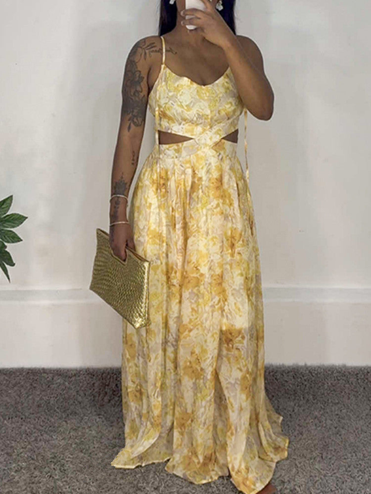 Joskaa Floral Print Sleeveless Dress - dress image 1