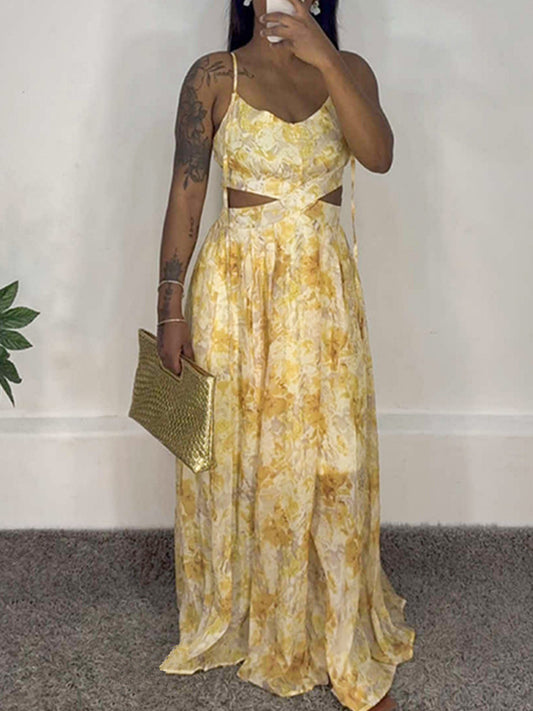 Joskaa Floral Print Sleeveless Dress - dress image 1
