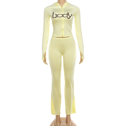 Joskaa Hooded Long Sleeve Two Piece Set - two piece set image 8