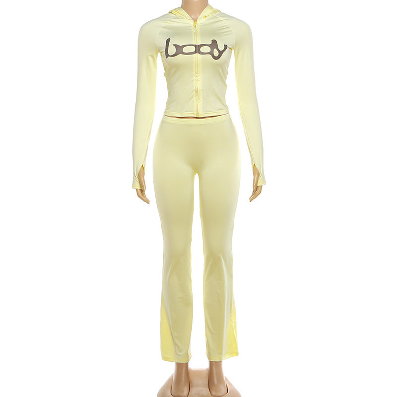 Joskaa Hooded Long Sleeve Two Piece Set - two piece set image 8