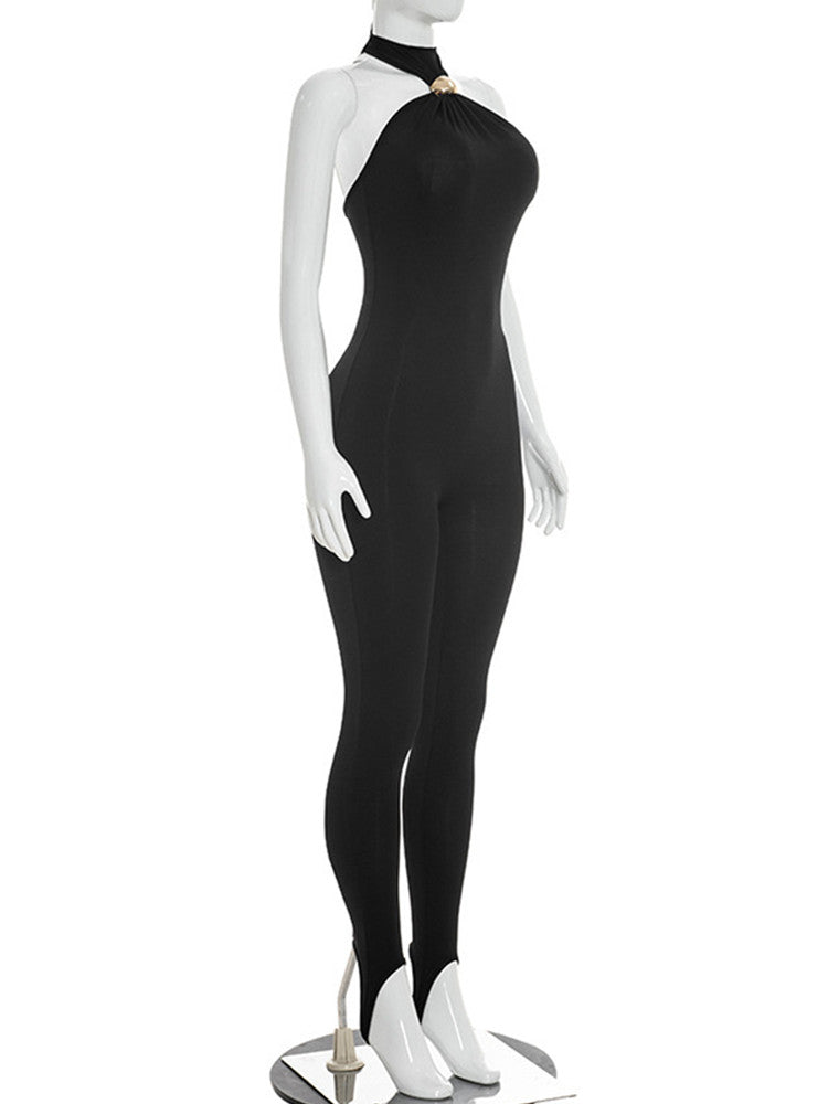 Joskaa Backless Sleeveless Bodycon Romper - romper image 3
