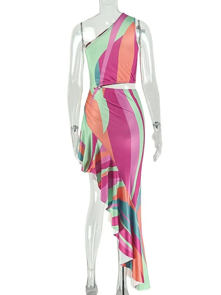 Joskaa Sleeveless Bodycon Maxi Dress - maxi dress image 4