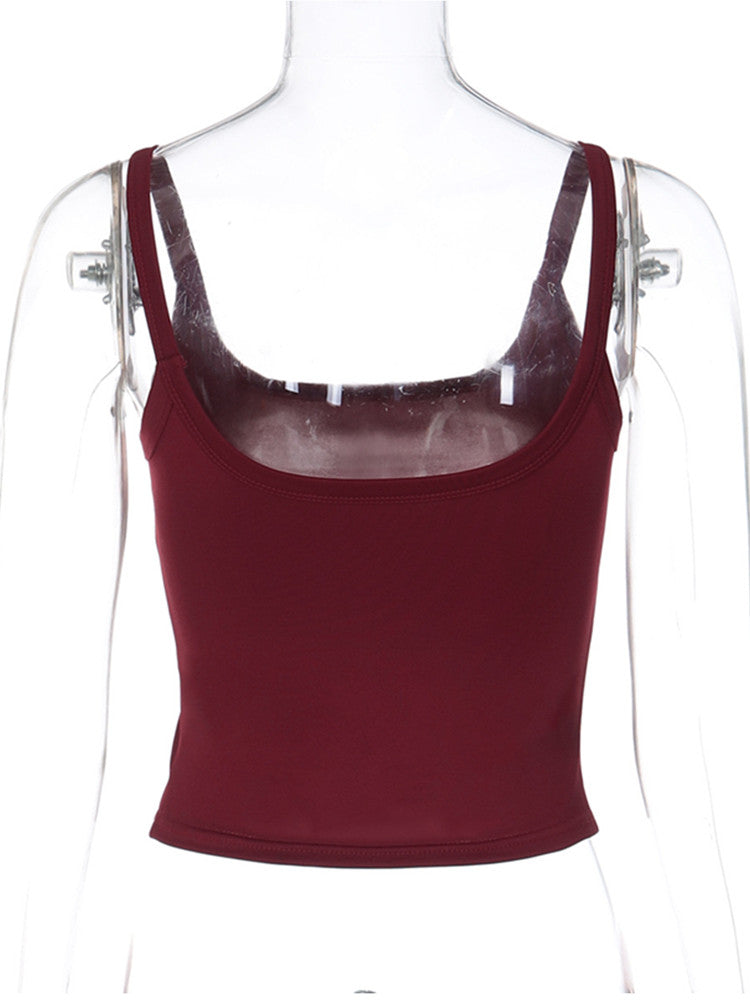 Joskaa Bodycon Top Solid Color Slim - top image 4