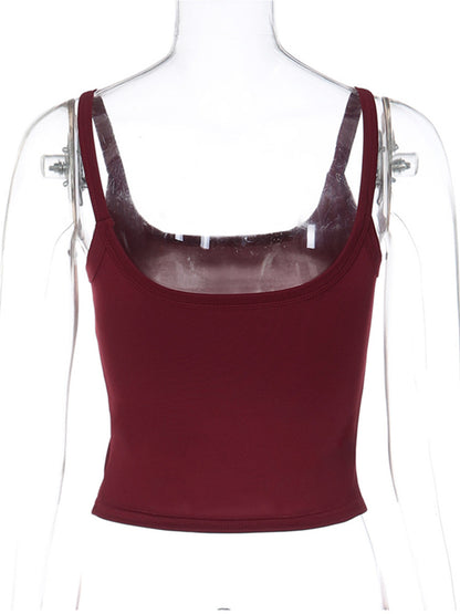 Joskaa Bodycon Top Solid Color Slim - top image 4