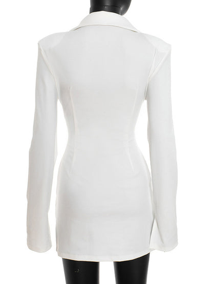 Joskaa Long Sleeve Bodycon Mini Dress - mini dress image 4