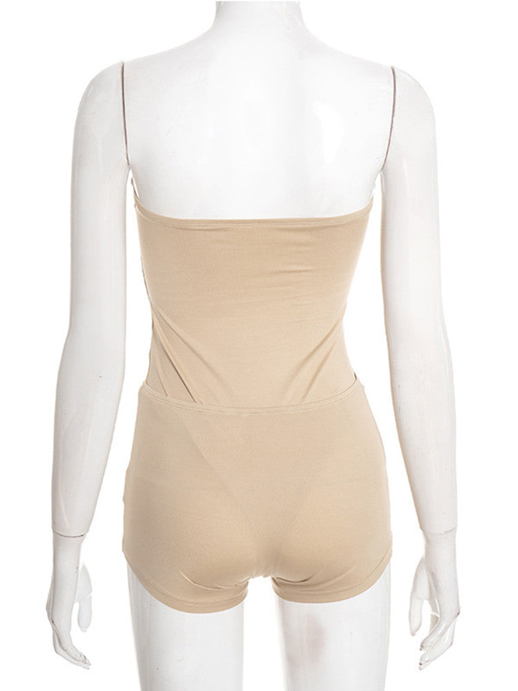 Joskaa Strapless Sleeveless Two Piece Set - two piece set image 4
