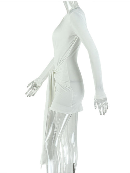 Joskaa Long Sleeve Bodycon Mini Dress - mini dress image 3