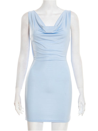 Joskaa Backless Sleeveless Bodycon Dress - bodycon dress image 2