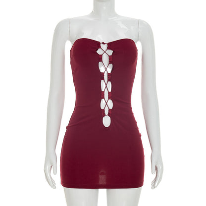 Joskaa Strapless Sleeveless Bodycon Mini Dress - mini dress image 6
