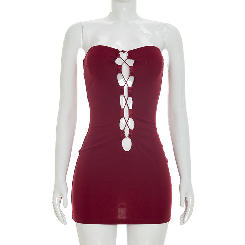 Joskaa Strapless Sleeveless Bodycon Mini Dress - mini dress image 6