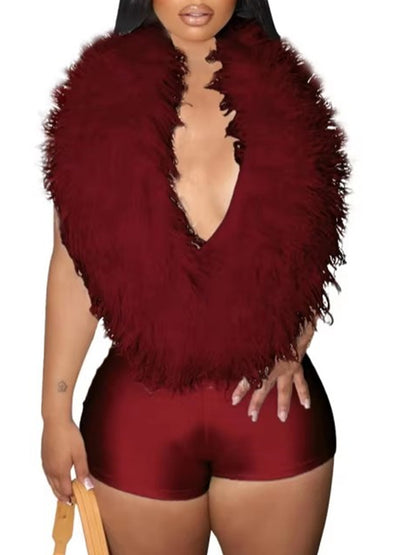 Joskaa Backless Halter Bodycon Romper - romper image 8