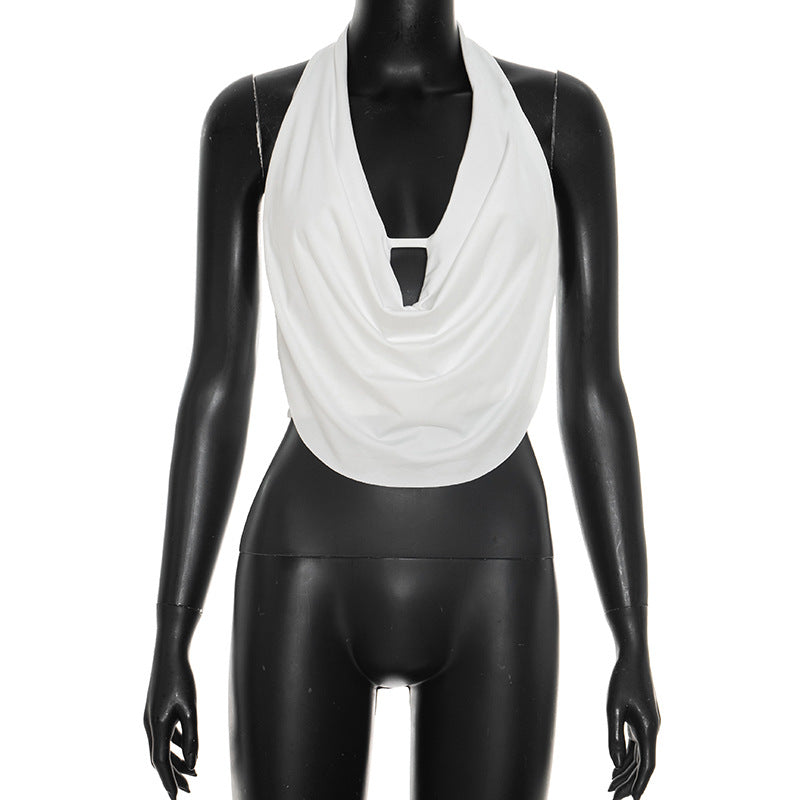 Joskaa Backless Halter Sleeveless Crop Top - top image 5