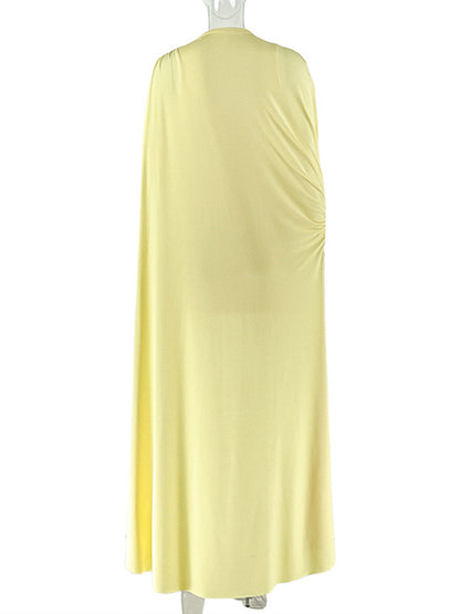 Joskaa Ruched Sleeveless Bodycon Mini Dress - mini dress image 4