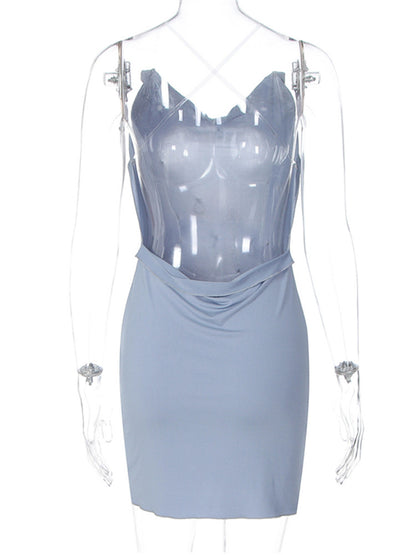 Joskaa Backless Sleeveless Bodycon Mini Dress - mini dress image 4