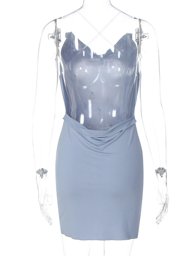 Joskaa Backless Sleeveless Bodycon Mini Dress - mini dress image 4