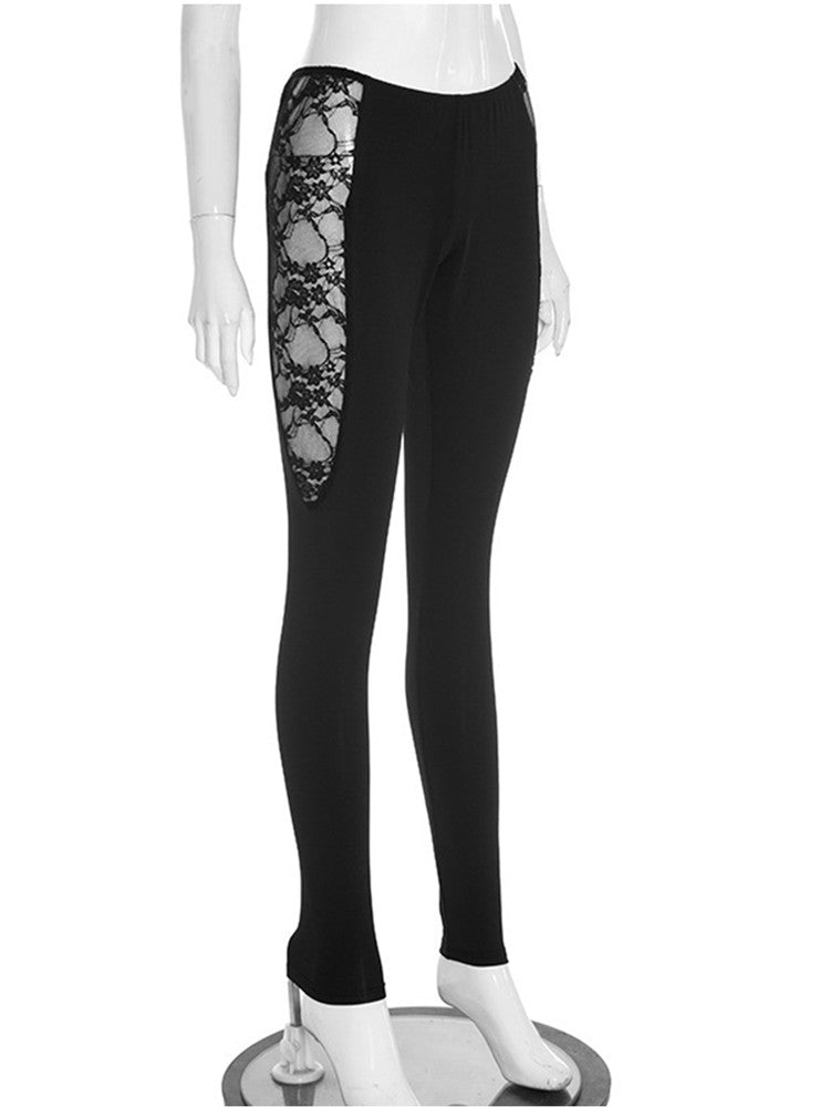 Joskaa Lace Bodycon High Waist Pants - pants image 3