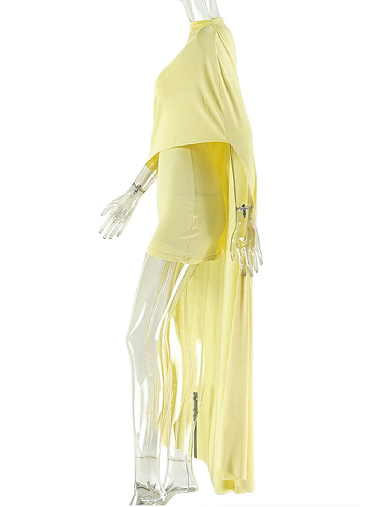 Joskaa Ruched Sleeveless Bodycon Mini Dress - mini dress image 3