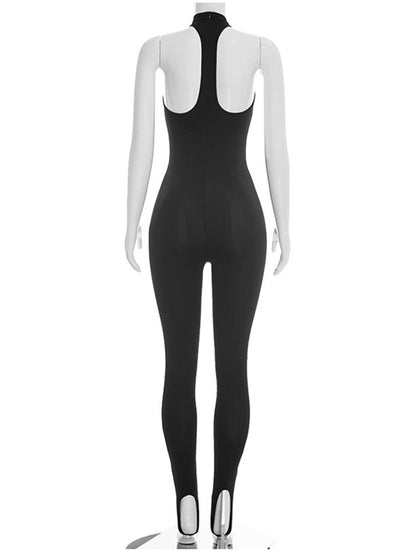 Joskaa Backless Sleeveless Bodycon Romper - romper image 4